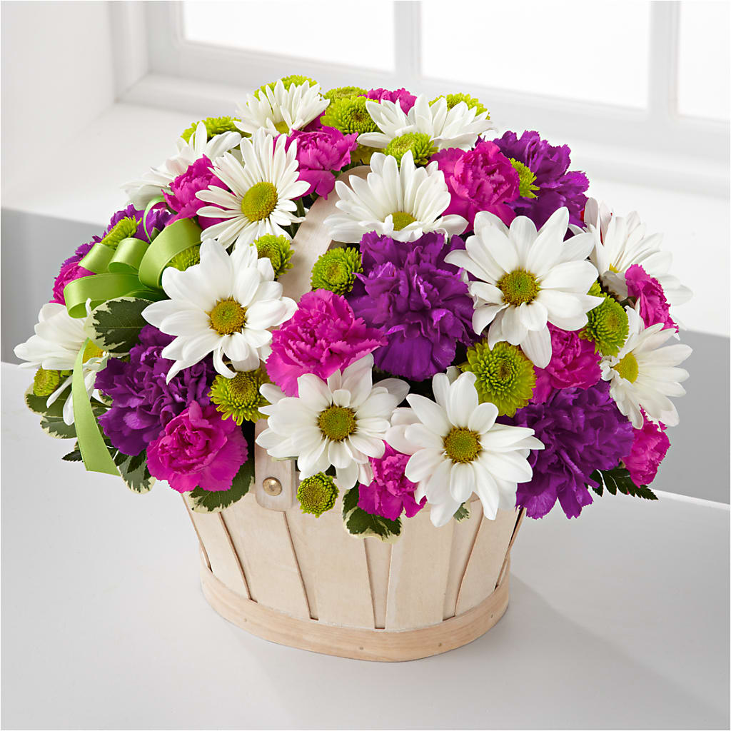 Bouquet de fleurs généreuses