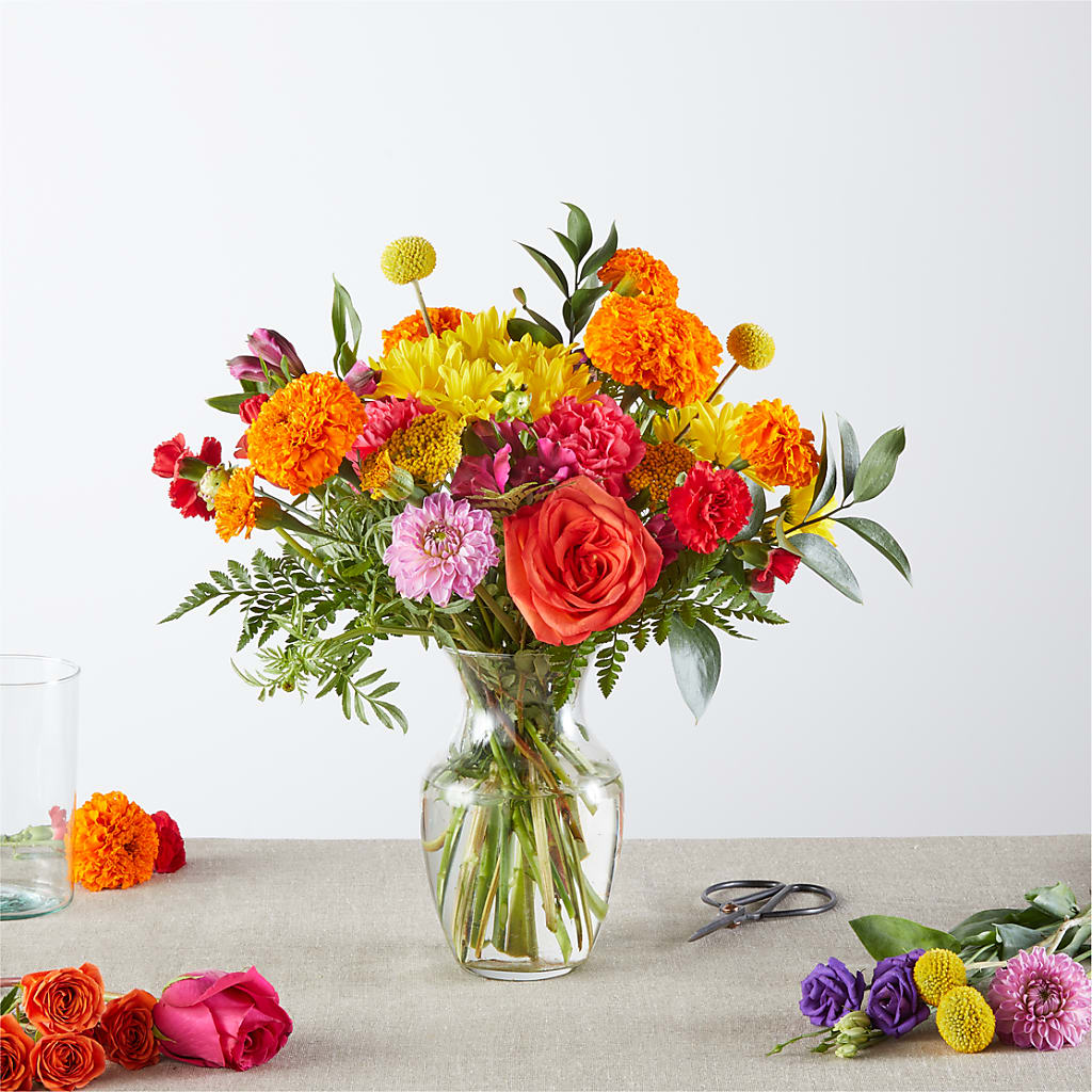 Fête de la couleur – Un fleuriste original