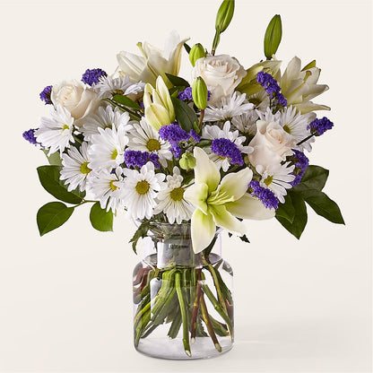 Au-delà du bouquet bleu