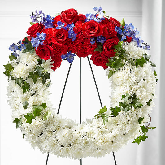 Patriotic Passion Wreath