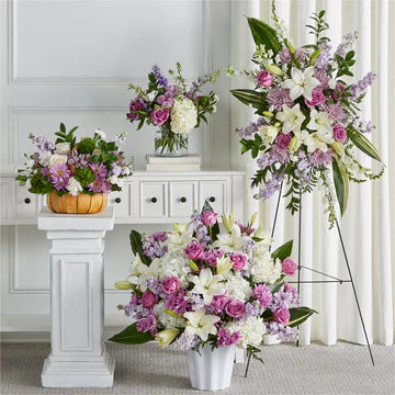 White Test Flowers